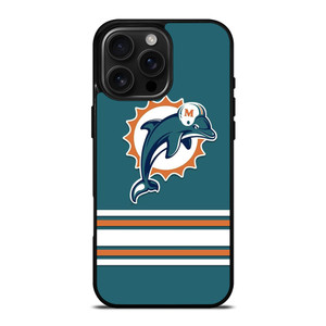 MIAMI DOLPHINS NFL ICON 2 iPhone 16 Pro Max Case Cover MIAMI DOLPHINS NFL ICON 2 iPhone 16 Pro Max Case Cover