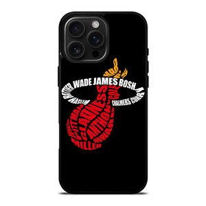 MIAMI HEAT LOGO iPhone 16 Pro Max Case Cover
