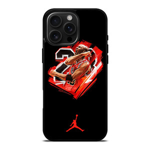 MICHAEL JORDAN LOGO iPhone 16 Pro Max Case Cover