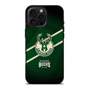 MILWAUKEE BUCKS BASKETBALL iPhone 16 Pro Max Case Cover