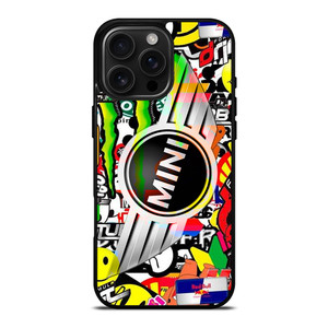 MINI COOPER STICKER BOMB iPhone 16 Pro Max Case Cover MINI COOPER STICKER BOMB iPhone 16 Pro Max Case Cover