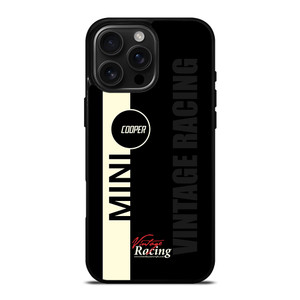 MINI COOPER VINTAGE RACING iPhone 16 Pro Max Case Cover MINI COOPER VINTAGE RACING iPhone 16 Pro Max Case Cover