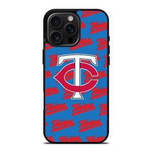 MINNESOTA TWINS MLB LOGO iPhone 16 Pro Max Case Cover