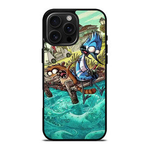 MORDECAI RIGBY CARTOON SERIES iPhone 16 Pro Max Case Cover