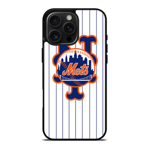 NEW YORK METS STRIPE iPhone 16 Pro Max Case Cover