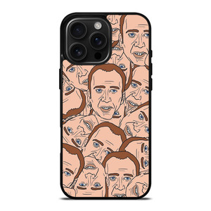 NICOLAS CAGE COLLAGE iPhone 16 Pro Max Case Cover