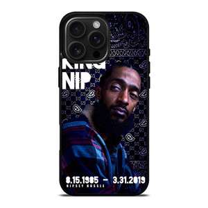 NIPSEY HUSSLE KING NIP iPhone 16 Pro Max Case Cover