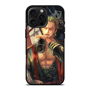 ONE PIECE RORONOA ZORO ART iPhone 16 Pro Max Case Cover