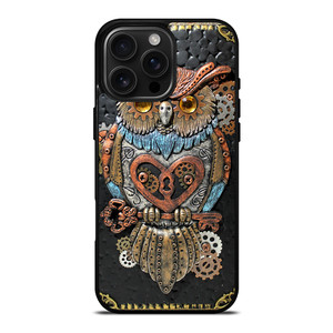 OWL STEAMPUNK BOOK iPhone 16 Pro Max Case Cover OWL STEAMPUNK BOOK iPhone 16 Pro Max Case Cover