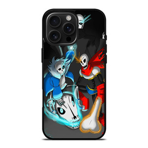 PAPYRUS AND SANS UNDERTALE CARTOON iPhone 16 Pro Max Case Cover