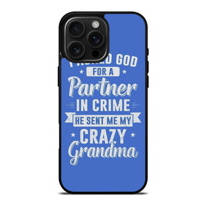 PARTNER IN CRIME GRANDMA 2 iPhone 16 Pro Max Case Cover