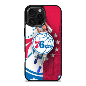 PHILADELPHIA 76ERS NBA iPhone 16 Pro Max Case Cover PHILADELPHIA 76ERS NBA iPhone 16 Pro Max Case Cover