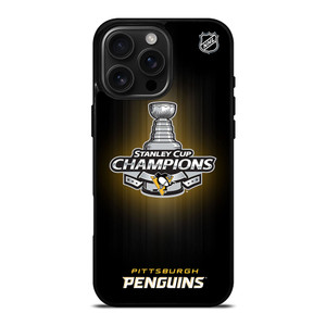 PITTSBURGH PENGUINS STANLEY CHAMPIONS iPhone 16 Pro Max Case Cover
