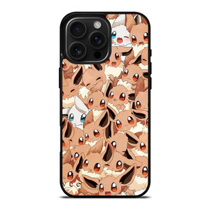 POKEMON EEVEE BABY COLLAGE iPhone 16 Pro Max Case Cover