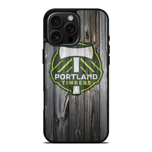 PORTLAND TIMBERS WOODEN iPhone 16 Pro Max Case Cover