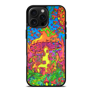 PSYCHEDELIC VISUALS HOUSE iPhone 16 Pro Max Case Cover