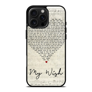 RASCAL FLATTS LYRIC iPhone 16 Pro Max Case Cover