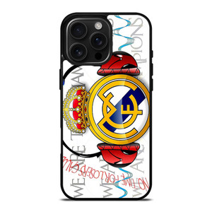 REAL MADRID CHAMPIONS iPhone 16 Pro Max Case Cover REAL MADRID CHAMPIONS iPhone 16 Pro Max Case Cover
