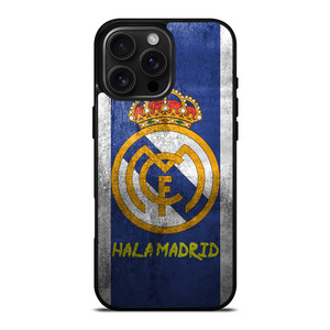 REAL MADRID VINTAGE iPhone 16 Pro Max Case Cover