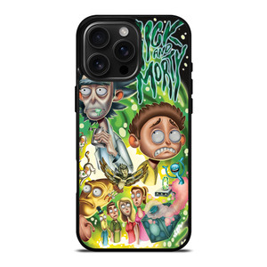 RICK AND MORTY ART 1 iPhone 16 Pro Max Case Cover