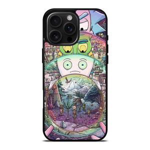 RICK AND MORTY ART 2 iPhone 16 Pro Max Case Cover