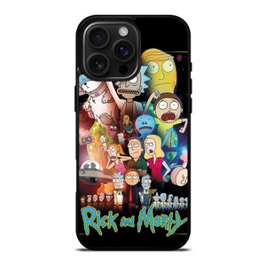 RICK AND MORTY COLLAGE NEW iPhone 16 Pro Max Case Cover