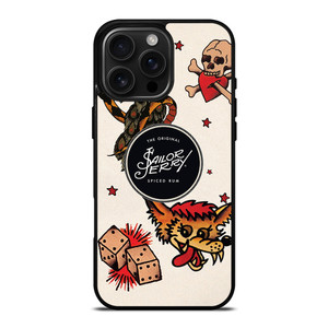 SAILOR JERRY TATTOO LOGO iPhone 16 Pro Max Case Cover SAILOR JERRY TATTOO LOGO iPhone 16 Pro Max Case Cover