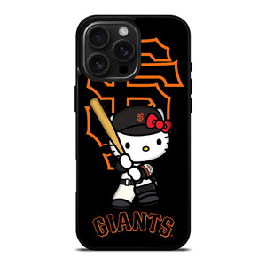 SAN FRANCISCO GIANTS HELLO KITTY iPhone 16 Pro Max Case Cover
