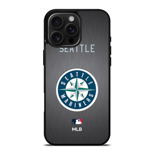 SEATTLE MARINERS MLB LOGO 2 iPhone 16 Pro Max Case Cover