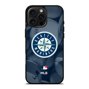 SEATTLE MARINERS MLB LOGO iPhone 16 Pro Max Case Cover SEATTLE MARINERS MLB LOGO iPhone 16 Pro Max Case Cover