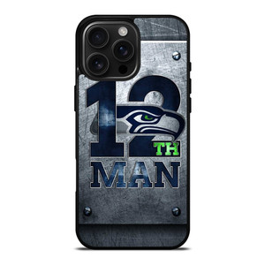SEATTLE SEAHAWKS 12TH MAN iPhone 16 Pro Max Case Cover