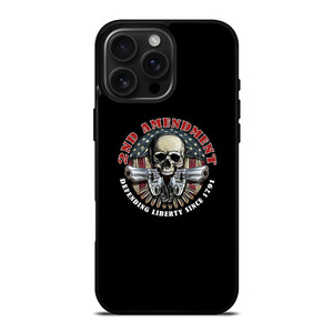 SECOND AMENDMENT AMERICAN GUN iPhone 16 Pro Max Case Cover