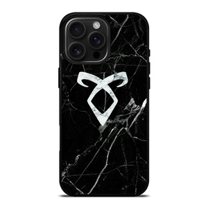 SHADOWHUNTER ANGELIC MARBLE LOGO iPhone 16 Pro Max Case Cover