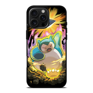 SNORLAX POKEMON ART iPhone 16 Pro Max Case Cover
