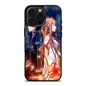 SWORD ART ONLINE KIRITO AND ASUNA 2 iPhone 16 Pro Max Case Cover