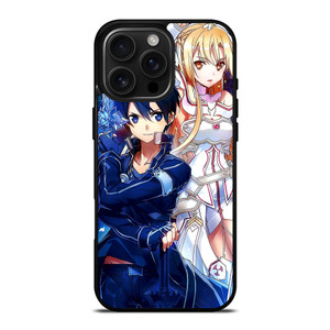 SWORD ART ONLINE KIRITO AND ASUNA 3 iPhone 16 Pro Max Case Cover