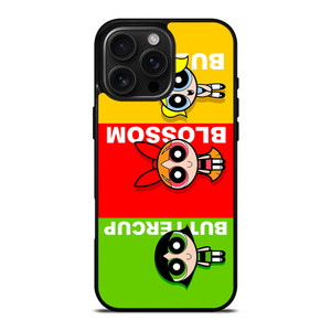 THE POWERPUFF GIRLS TRIO iPhone 16 Pro Max Case Cover THE POWERPUFF GIRLS TRIO iPhone 16 Pro Max Case Cover