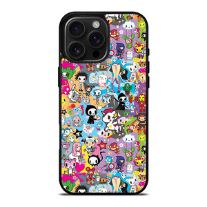 TOKIDOKI UNICORNO COLLAGE iPhone 16 Pro Max Case Cover