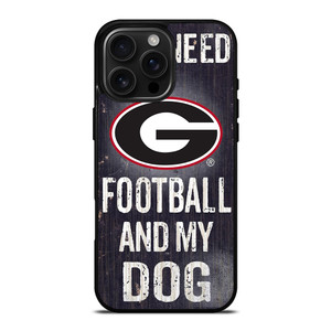 UNIVERSITY GEORGIA BULLDOGS 5 iPhone 16 Pro Max Case Cover