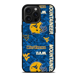 WEST VIRGINIA MOUNTAINEERS LOGO iPhone 16 Pro Max Case Cover