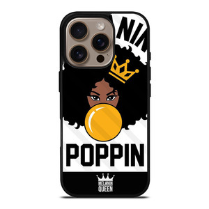 2BUNZ MELANIN POPPIN' ABA BUBBLE GUM iPhone 16 Pro Case Cover