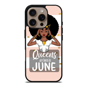 2BUNZ MELANIN POPPIN' ABA QUEEN iPhone 16 Pro Case Cover