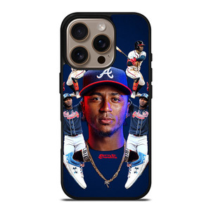 ACUNA JR ATLANTA BRAVES FACE iPhone 16 Pro Case Cover ACUNA JR ATLANTA BRAVES FACE iPhone 16 Pro Case Cover