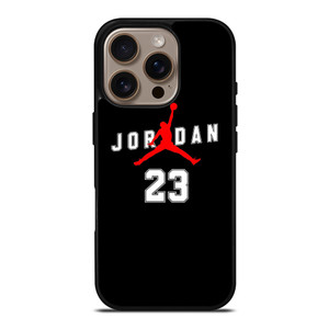 AIR JORDAN BLACK iPhone 16 Pro Case Cover