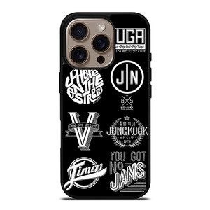 BANGTAN BOYS BTS KPOP LOGO iPhone 16 Pro Case Cover