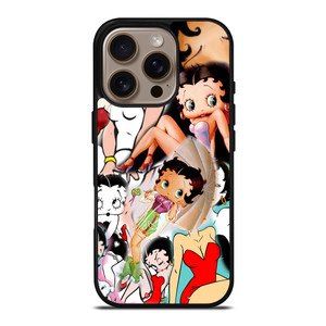 BETTY BOOP COLLAGE iPhone 16 Pro Case Cover BETTY BOOP COLLAGE iPhone 16 Pro Case Cover