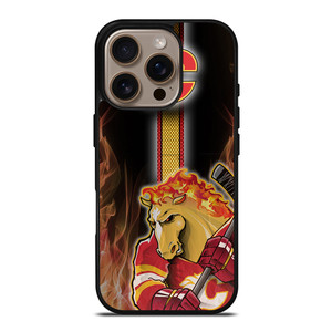 CALGARY FLAMES MASCOT iPhone 16 Pro Case Cover CALGARY FLAMES MASCOT iPhone 16 Pro Case Cover
