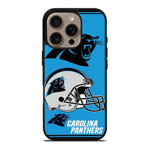CAROLINA PANTHERS LOGO COLLAGE iPhone 16 Pro Case Cover