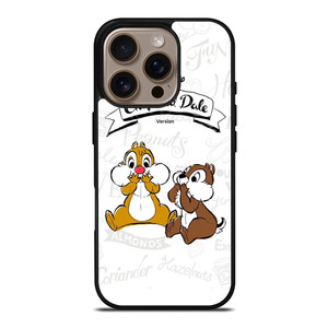 CHIP AND DALE CARTOON DISNEY iPhone 16 Pro Case Cover