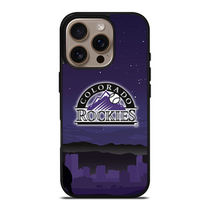 COLORADO ROCKIES BASEBALL ICON iPhone 16 Pro Case Cover COLORADO ROCKIES BASEBALL ICON iPhone 16 Pro Case Cover